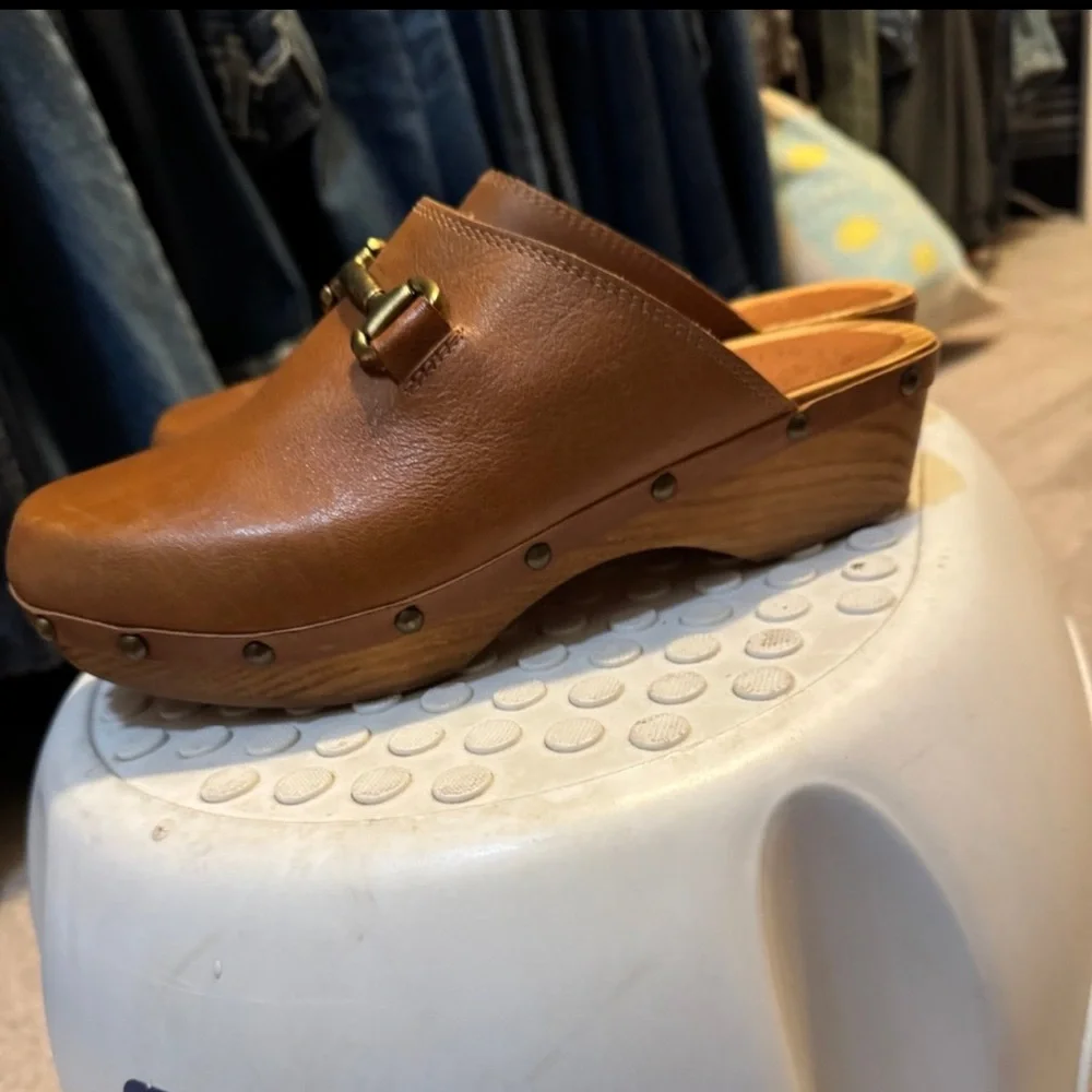 penelope chilvers leather clogs - Picture 2 of 5